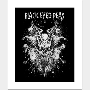 Dragon Skull Play Black Eyed Posters and Art